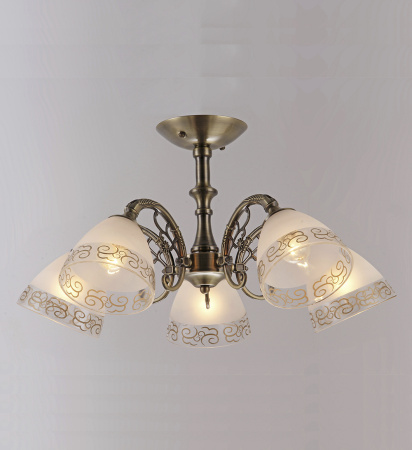 Потолочные люстры — 2457/5 бронза купить в 