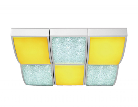 Накладные светильники — Накладной светильник Ambrella Light FS1510 WH/SD 144W D540*540 купить в 