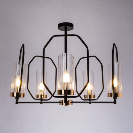 Люстры на штанге — Люстра на штанге ARTE Lamp A7004PL-5BK купить в  Люстры на штанге — Люстра на штанге ARTE Lamp A7004PL-5BK купить в