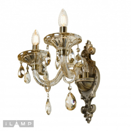 Настенные бра — Бра iLamp 61079/2 BR купить в  Настенные бра — Бра iLamp 61079/2 BR купить в