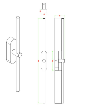 Настенные бра — Бра Zortes ZRS.90610.02 купить в 