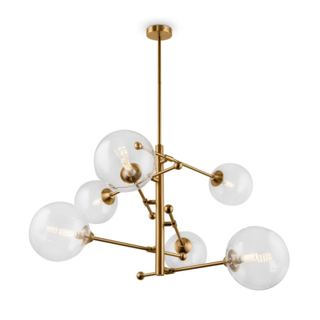 Люстры на штанге — Люстра на штанге Freya FR5115PL-06BZ купить в 