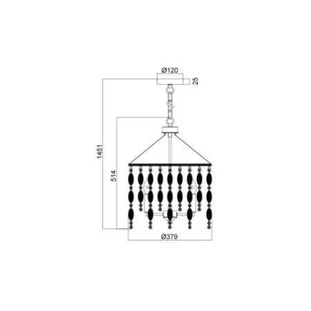 Люстры подвесные — Подвесная люстра Vele Luce VL4093P03 купить в  Люстры подвесные — Подвесная люстра Vele Luce VL4093P03 купить в