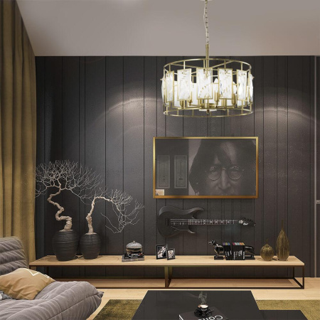 Люстры подвесные — Подвесная люстра Lumien Hall Barumini LH3046/6P-CO купить в 