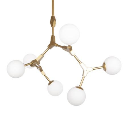 Люстры на штанге — Люстра на штанге LOFT IT 10191/6 Gold купить в 