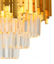 Люстры каскадные — Каскадная люстра Natali Kovaltseva VERTIGO 81440/6C GOLD купить в 