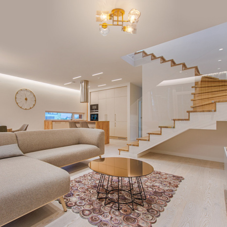 Люстры на штанге — Люстра на штанге Eurosvet 30165/4 перламутровое золото купить в 