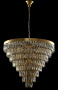 Люстры каскадные — Каскадная люстра Crystal Lux ABIGAIL SP22 D820 GOLD/AMBER купить в 