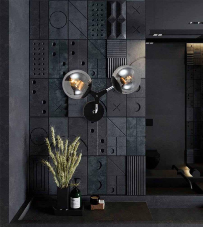 Потолочные светильники — Бра Seven Fires Grozotto SF3311/2W-MBK-CR купить в  Потолочные светильники — Бра Seven Fires Grozotto SF3311/2W-MBK-CR купить в