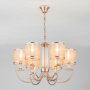 Люстры подвесные — Подвесная люстра Eurosvet 60099/6 перламутровое золото купить в 