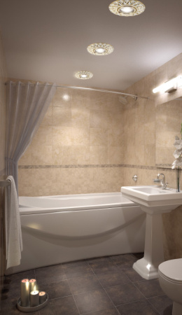 Влагозащищенные точечные светильники — Влагозащищенный светильник Novotech 370051 купить в 