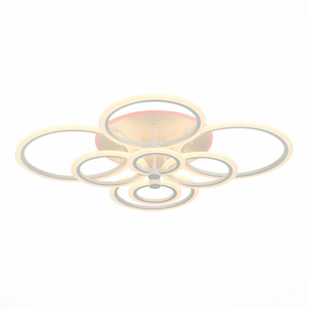 Люстры накладные — Накладная люстра Evoluce SLE500552-08RGB купить в 