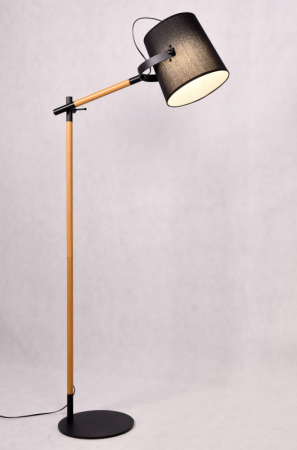 Торшеры и напольные светильники — Торшер Lumina Deco LDF 8308 BK купить в 