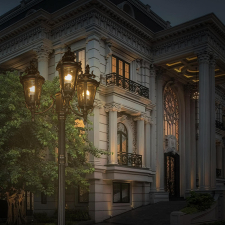 Высокие уличные фонари — Садово-парковый светильник LOFT IT 100003/2300 купить в 