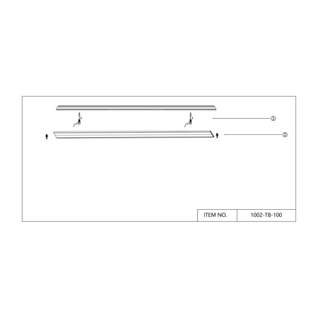 Шинопроводы — Шинопровод Favourite 1002-TB-100 купить в 