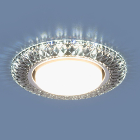 Встраиваемые точечные светильники — Встраиваемый светильник Elektrostandard 3020 GX53 SB дымчатый купить в 