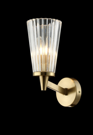 Настенные бра — Бра Crystal Lux LAURA AP1 BRONZE купить в 