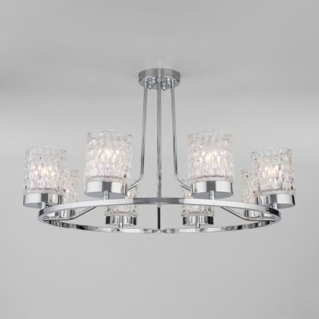 Люстры на штанге — Люстра на штанге Eurosvet 60127/8 хром купить в  Люстры на штанге — Люстра на штанге Eurosvet 60127/8 хром купить в