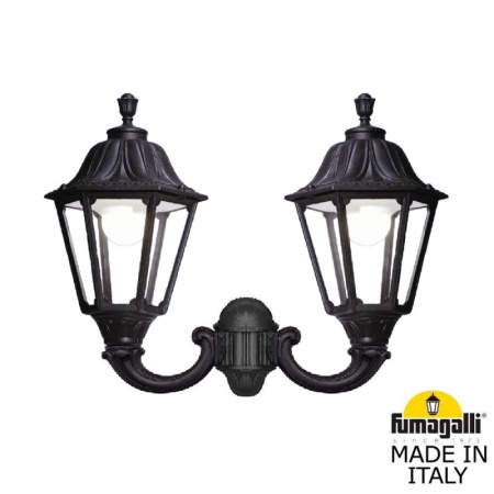 Уличные настенные светильники — Светильник настенный Fumagalli E35.142.000.AXH27 купить в 