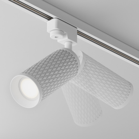 Трековые светильники — Светильник на шине Maytoni Technical TR011-1-GU10-W купить в 