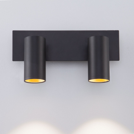 Споты — Спот Eurosvet 20066/2 черный/золото 10W купить в  Споты — Спот Eurosvet 20066/2 черный/золото 10W купить в