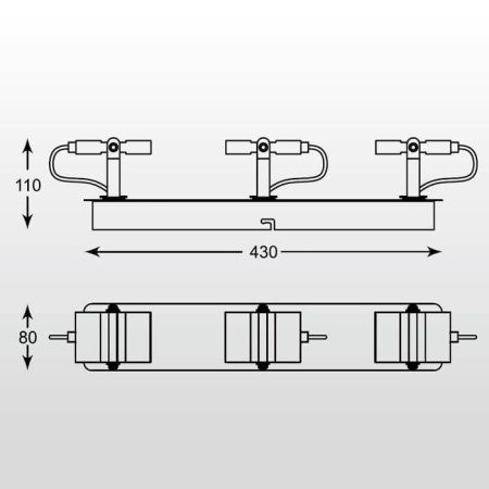 Споты — Светодиодный спот Zumaline Costa CK170208-3 купить в 