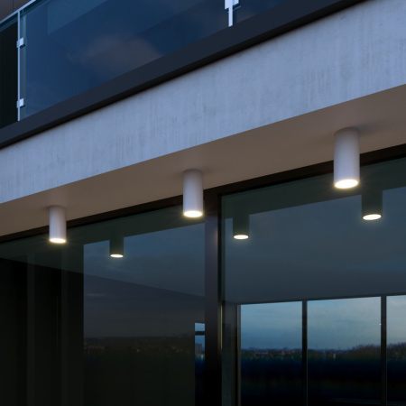 Накладные уличные светильники — Накладной уличный светильник Elektrostandard Light LED 2102 (35129/H) белый купить в 