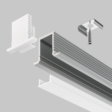 Профили для светодиодных лент — Профиль Maytoni Technical ALM-1209-S-2M купить в 