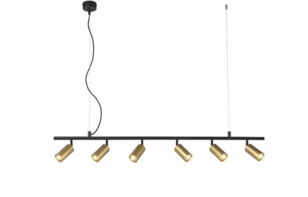 Люстры подвесные — Подвесная люстра Crystal Lux CLT 015C6 L1200 BL-GO купить в 