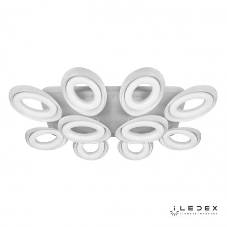 Свет для дома — Потолочная люстра iLedex Fancy FS-011-X10 240W WH купить в  Свет для дома — Потолочная люстра iLedex Fancy FS-011-X10 240W WH купить в