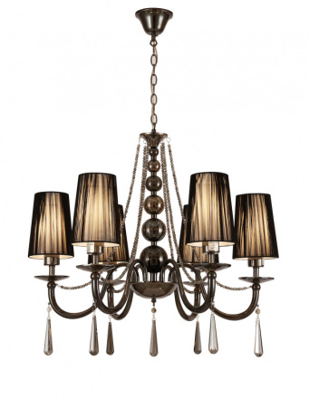 Люстры подвесные — Подвесная люстра Lumina Deco LDP 1200-6 BK купить в 