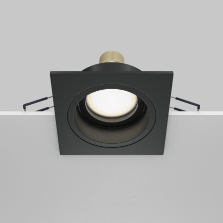 Встраиваемые точечные светильники — Встраиваемый светильник Maytoni Technical DL026-2-01B купить в 