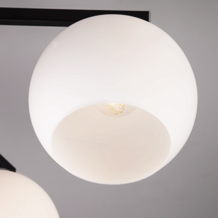 Люстры на штанге — Люстра на штанге Eurosvet 30145/6 хром/венге купить в 