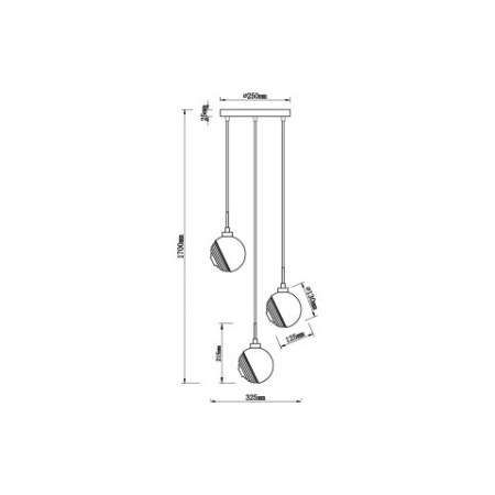 Люстры подвесные — Подвесная люстра Vele Luce VL5882P03 купить в 