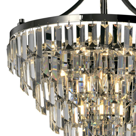 Люстры подвесные — Подвесная люстра Lumien Hall Novello LH0039/9P-NK-CL купить в 