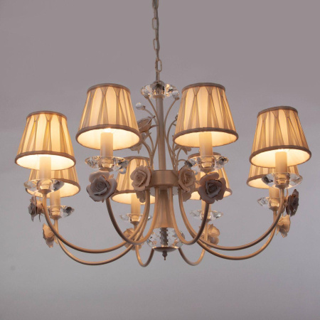 Люстры подвесные — Подвесная люстра Abrasax Annika 2031/8(сreampearl) купить в 