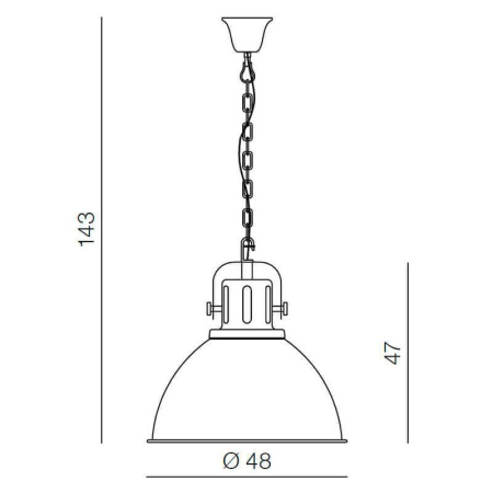 Подвесные светильники — Подвесной светильник Azzardo Kent AZ1583 купить в 