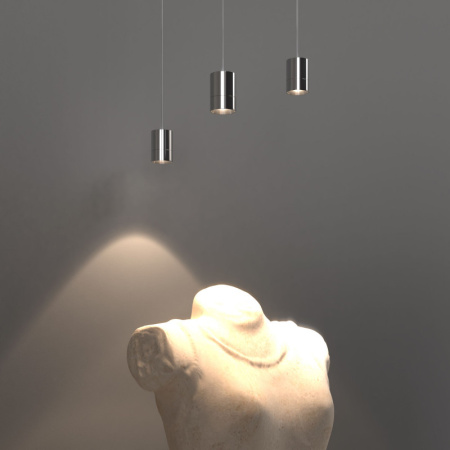 Подвесные светильники — Подвесной светильник Eurosvet 50248/1 LED хром купить в 