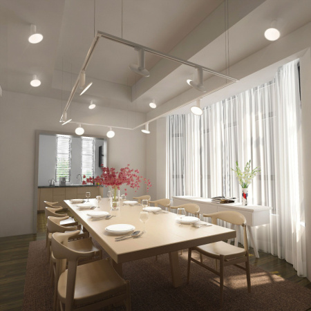 Накладные точечные светильники — Накладной светильник Elektrostandard DLS029 12W 4200K белый матовый купить в 