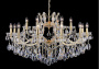 Люстры подвесные — Подвесная люстра Crystal Lux HOLLYWOOD SP12+6 GOLD купить в 