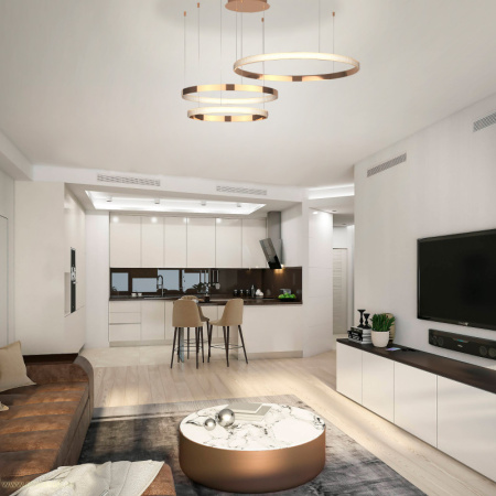 Люстры подвесные — Подвесная люстра Eurosvet 90275/3 медный Smart купить в 