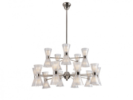 Люстры на штанге — Люстра на штанге Newport 3610+5/C nickel купить в 