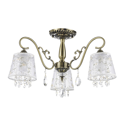 Потолочные люстры — 3574/3 бронза купить в 