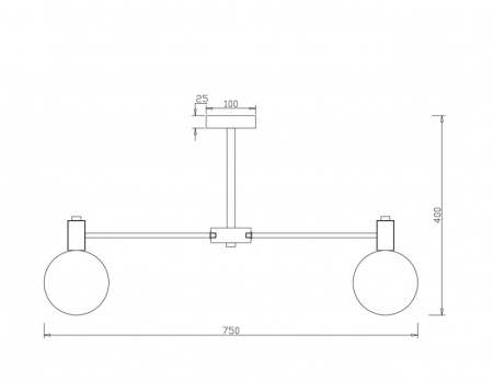 Люстры на штанге — Люстра на штанге Freya FR5175PL-08BS купить в 