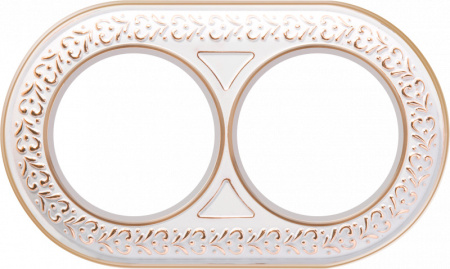 Рамки — Рамка Werkel WL70-frame-02 (белое золото) купить в 