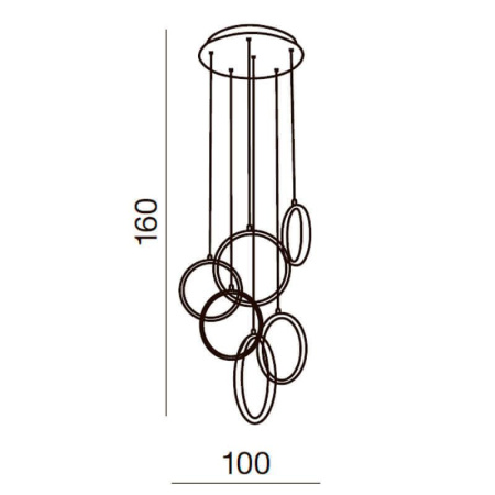 Люстры подвесные — Подвесная люстра Azzardo Olimp AZ2450 купить в 