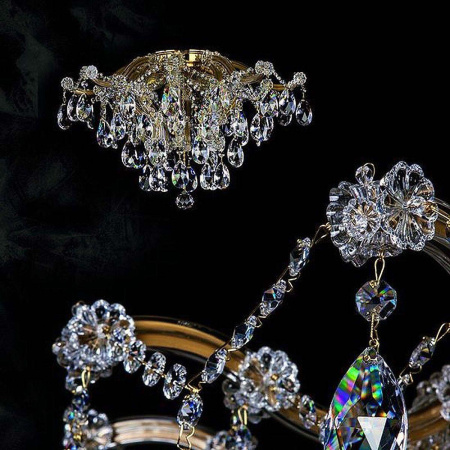 Потолочные люстры — Потолочная люстра Artglass Maria Terezia 22 CE купить в 