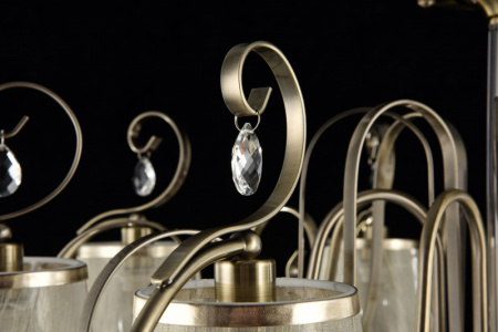 Люстры на штанге — Люстра на штанге Freya FR2020-CL-08-BZ купить в 