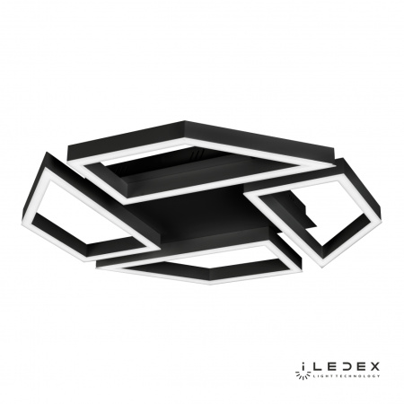 Свет для дома — Потолочная люстра iLedex Stellar 8302-720x720-X-T BK купить в  Свет для дома — Потолочная люстра iLedex Stellar 8302-720x720-X-T BK купить в