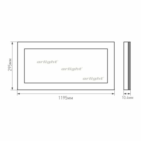 Светодиодные панели — Светодиодная панель Arlight 023155(2) купить в  Светодиодные панели — Светодиодная панель Arlight 023155(2) купить в